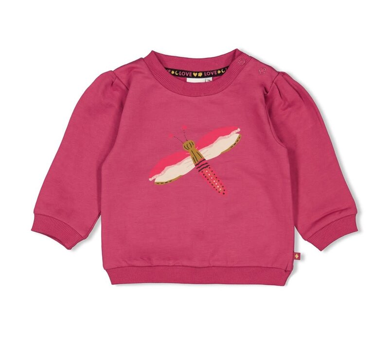 Feetje Sweater - Shine Bright Violet