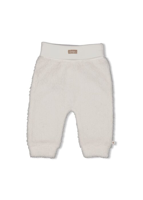 Feetje Feetje Teddy broek - Dear Autumn Offwhite