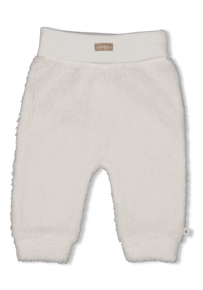 Feetje Teddy broek - Dear Autumn Offwhite