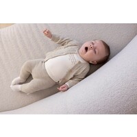 Feetje Vestje gebreid - The Knits Taupe melange
