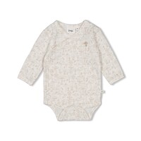Feetje Wikkelromper AOP - Dear Autumn Offwhite