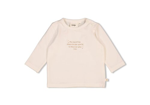 Feetje Feetje Longsleeve - The Magic is in You Offwhite