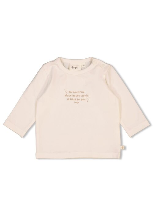 Feetje Feetje Longsleeve - The Magic is in You Offwhite