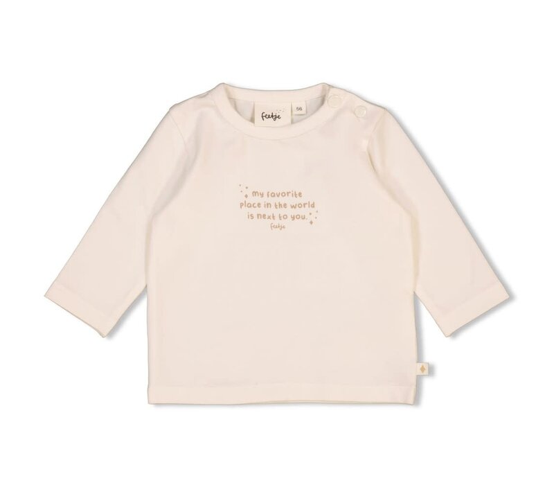 Feetje Longsleeve - The Magic is in You Offwhite