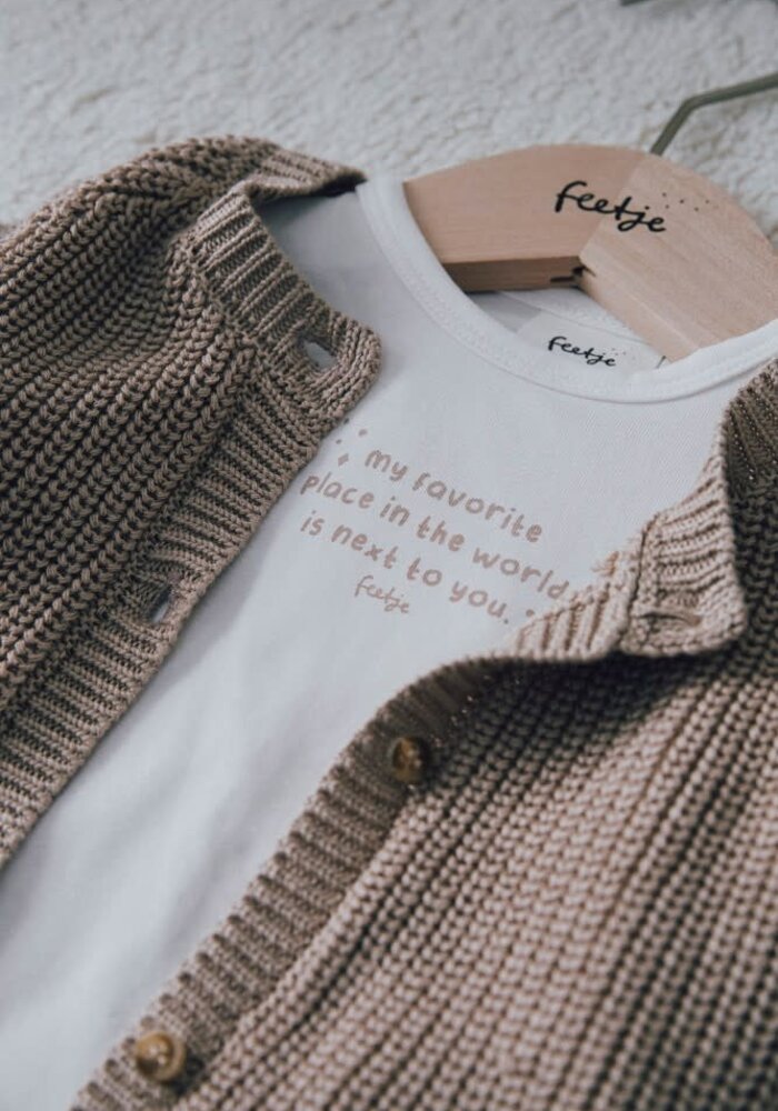 Feetje Longsleeve - The Magic is in You Offwhite