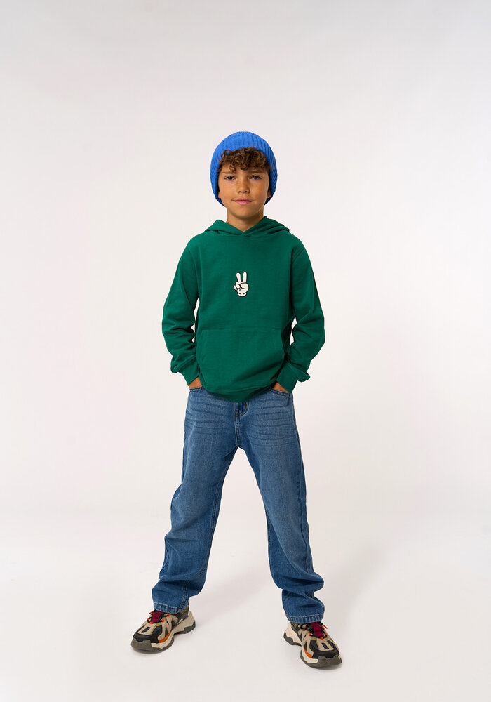 The New TNPanon Hoodie Alpine Green