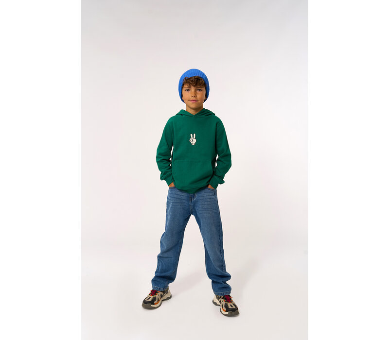 The New TNPanon Hoodie Alpine Green