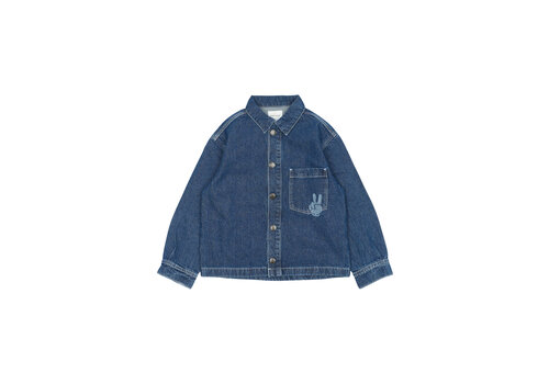 The New The New TNParks OS Denim Overshirt BLUE DENIM The New The New TNParks OS Denim Overshirt BLUE DENIM