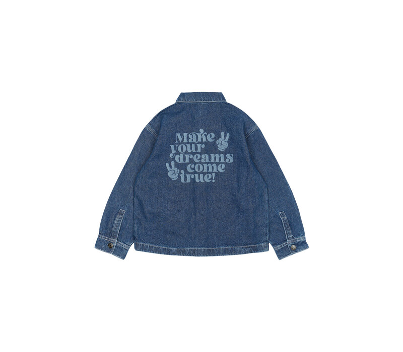 The New TNParks OS Denim Overshirt BLUE DENIM