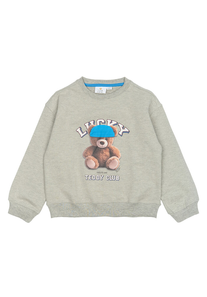 The New TNPendra OS Sweatshirt Light Grey Melange