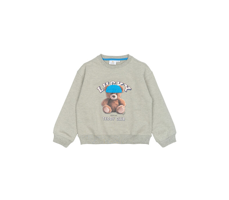 The New TNPendra OS Sweatshirt Light Grey Melange