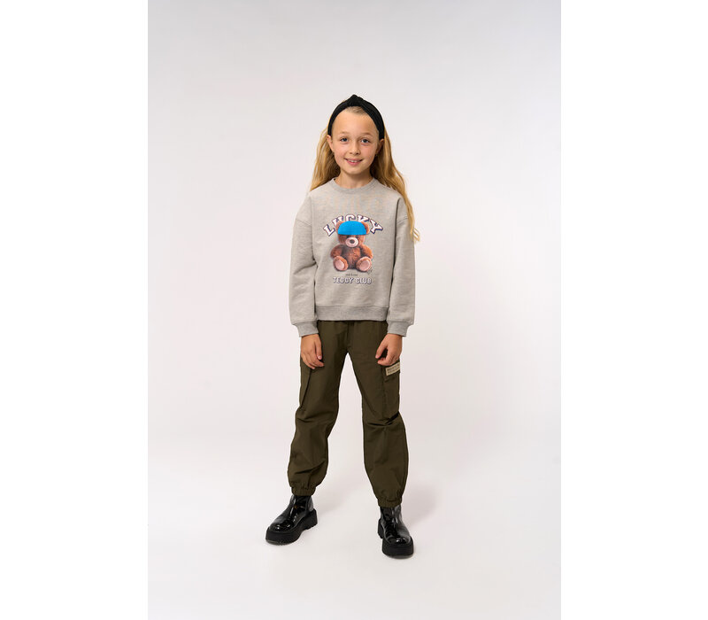 The New TNPendra OS Sweatshirt Light Grey Melange