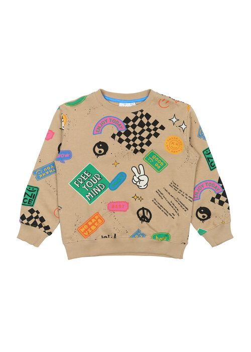 The New The New TNPeter OS Sweatshirt Humus AOP