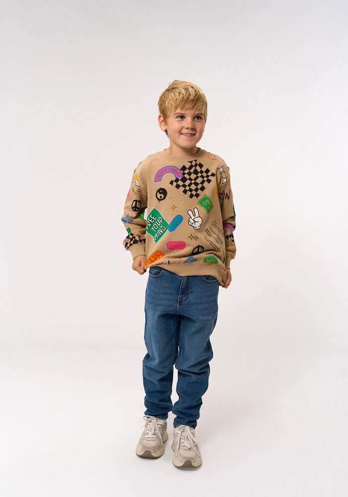 The New TNPeter OS Sweatshirt Humus AOP