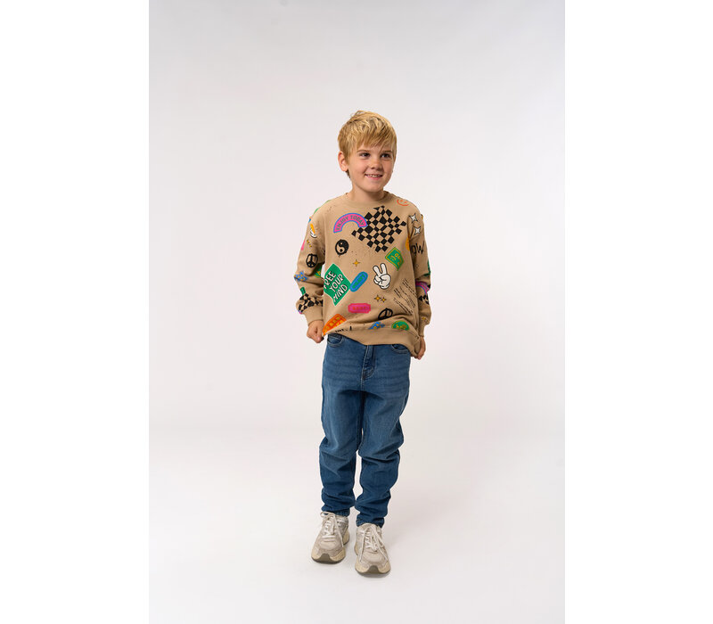 The New TNPeter OS Sweatshirt Humus AOP