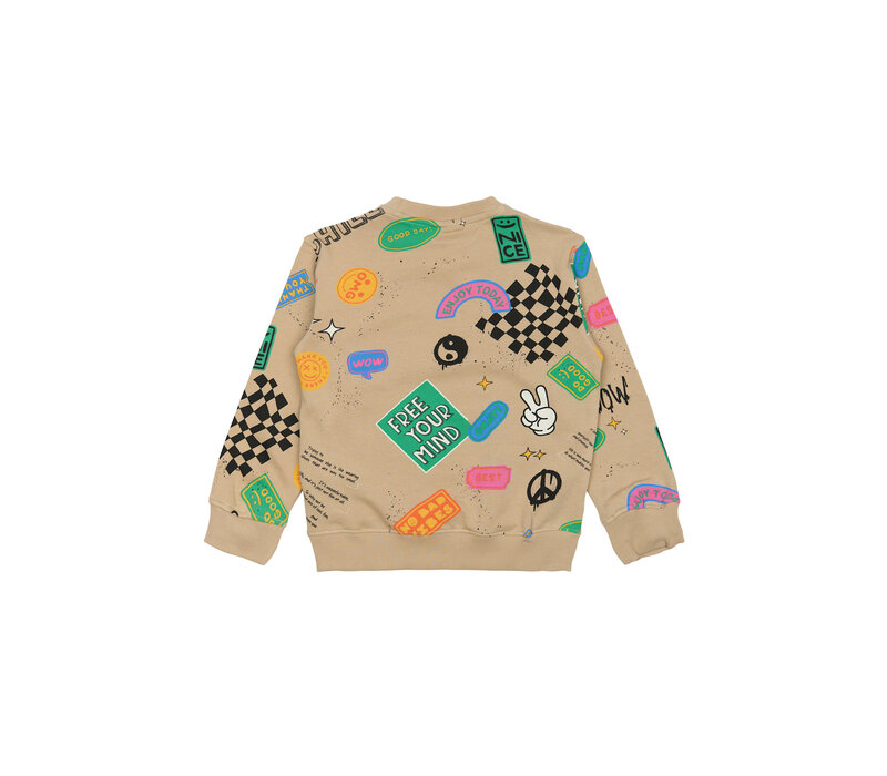 The New TNPeter OS Sweatshirt Humus AOP