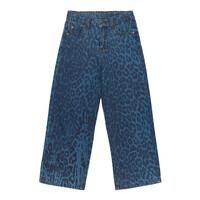 The New TNPrima Wide Jeans Medium Blue Denim AOP