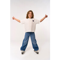 The New TNPurity Wide Jeans Medium Blue Denim
