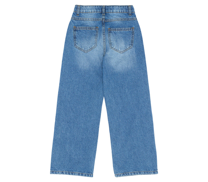 The New TNPurity Wide Jeans Medium Blue Denim