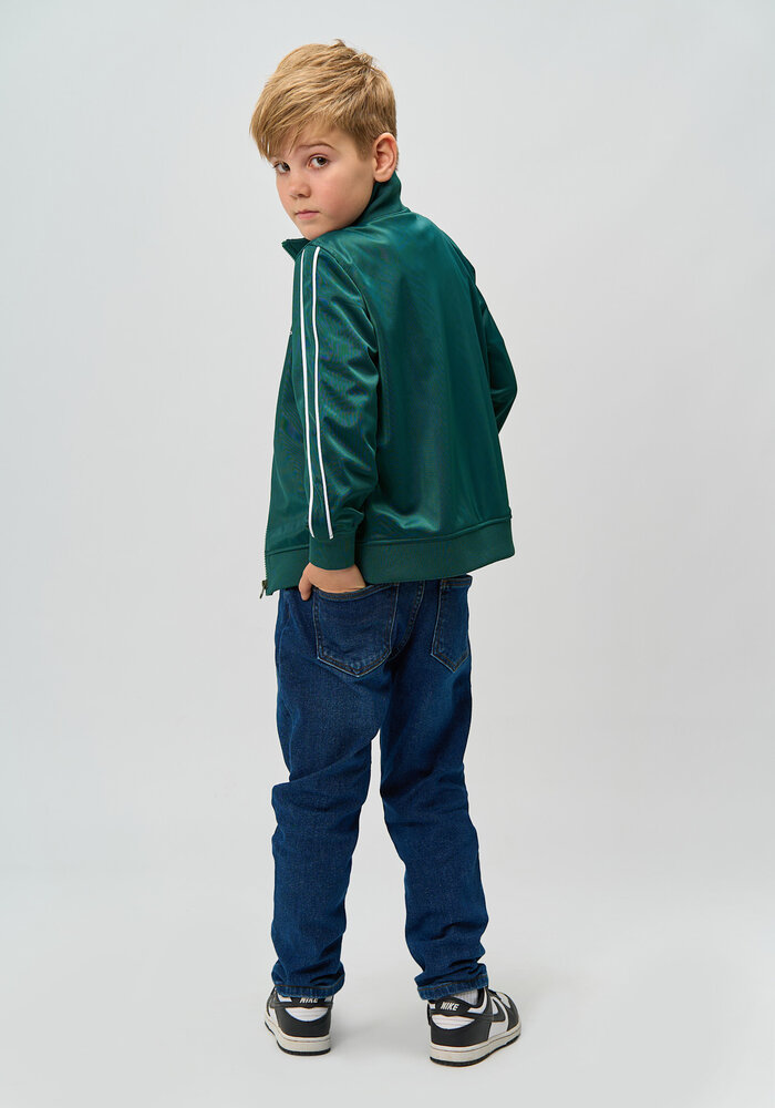 The New TNRalph Zip Cardigan Deep Teal