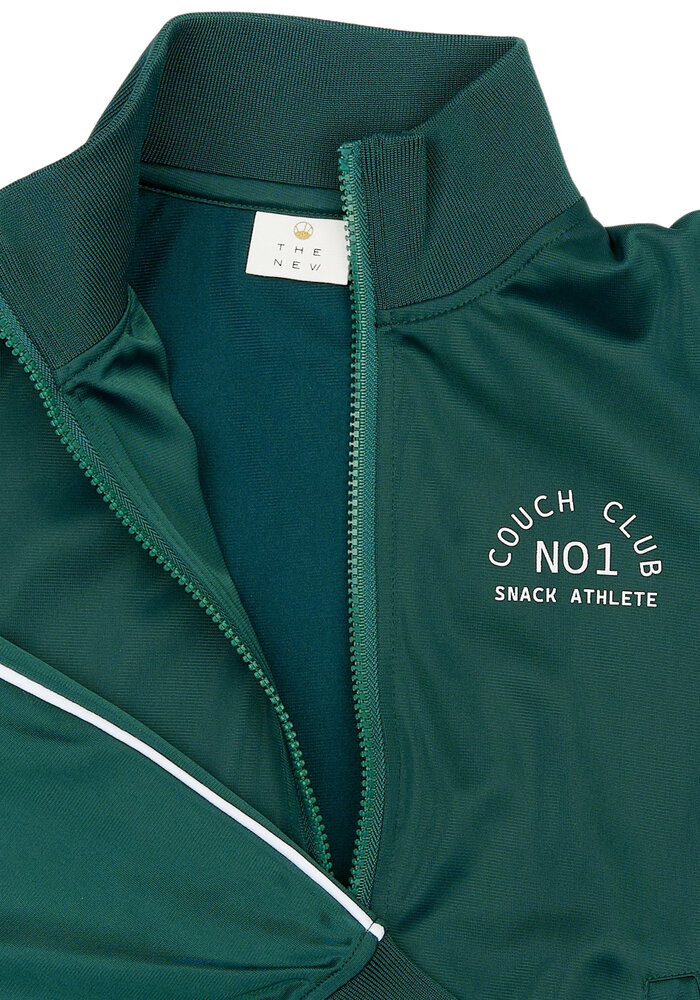 The New TNRalph Zip Cardigan Deep Teal