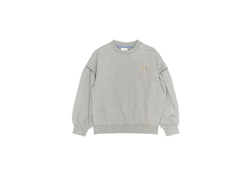 The New The New TNRenata Glitter Sweatshirt Light Grey Melange The New The New TNRenata Glitter Sweatshirt Light Grey Melange