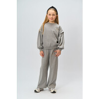 The New TNRenata Glitter Sweatshirt Light Grey Melange