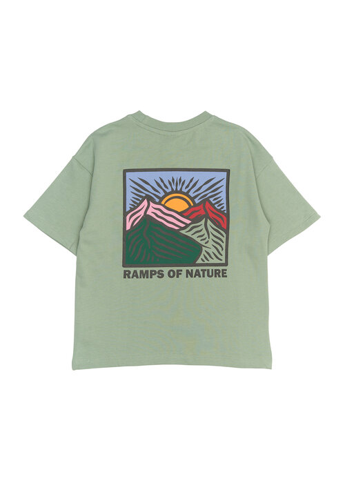 The New The New TNRowan OS S_S Sweat Tee Lily Pad