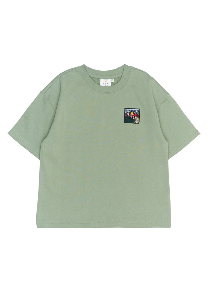 The New TNRowan OS S_S Sweat Tee Lily Pad