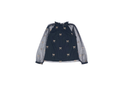The New The New TNRudelle L_S Top Navy Blazer AOP The New The New TNRudelle L_S Top Navy Blazer AOP