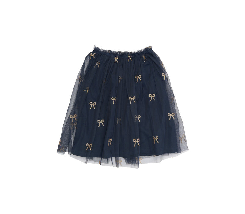 The New TNRudelle Skirt Navy Blazer AOP