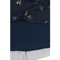 The New TNRudelle Skirt Navy Blazer AOP