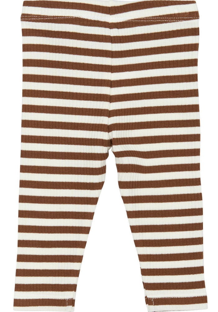 The New TNSBFro Rib Leggings Toffee Striped