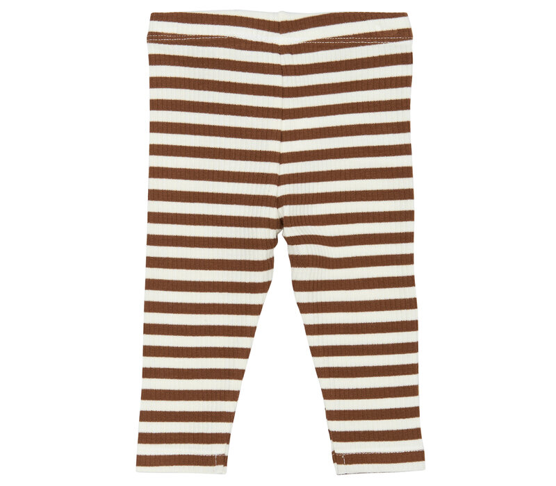 The New TNSBFro Rib Leggings Toffee Striped