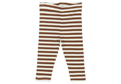The New The New TNSBFro Rib Leggings Toffee Striped The New The New TNSBFro Rib Leggings Toffee Striped