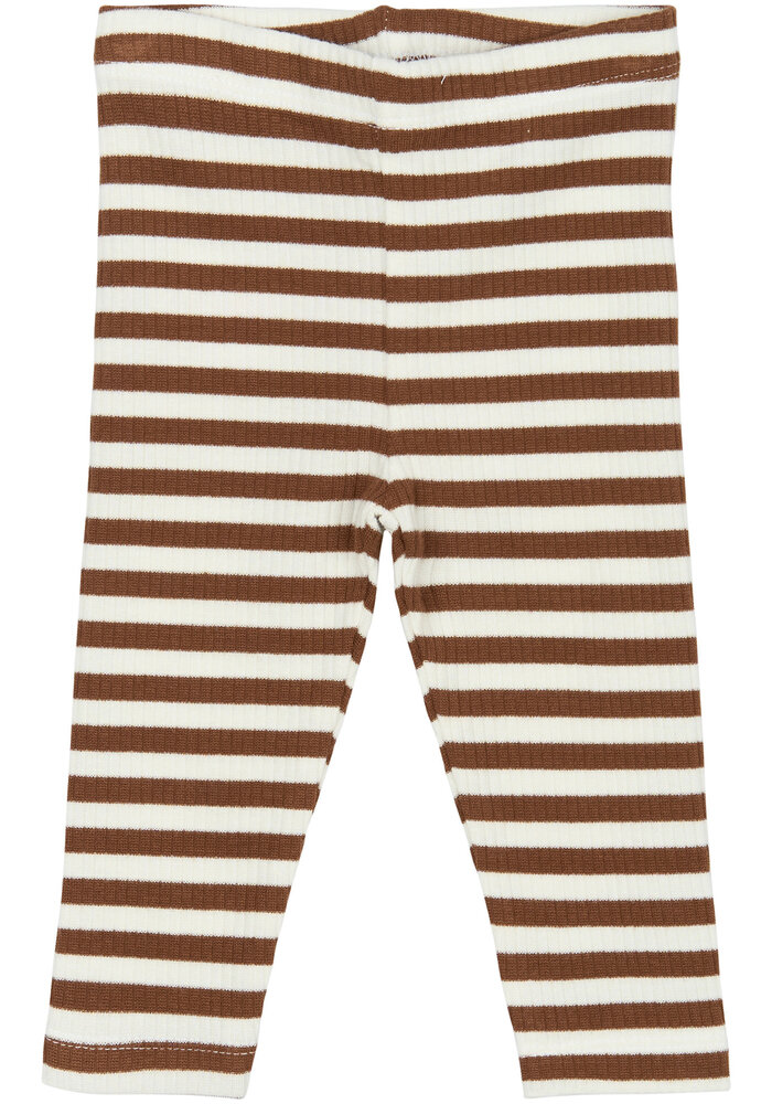 The New TNSBFro Rib Leggings Toffee Striped