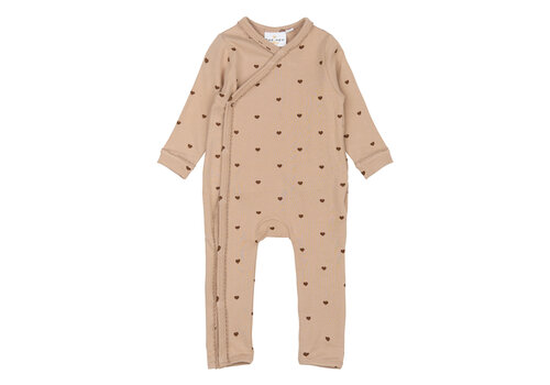 The New The New TNSBNova L_S Wrap Jumpsuit Humus AOP