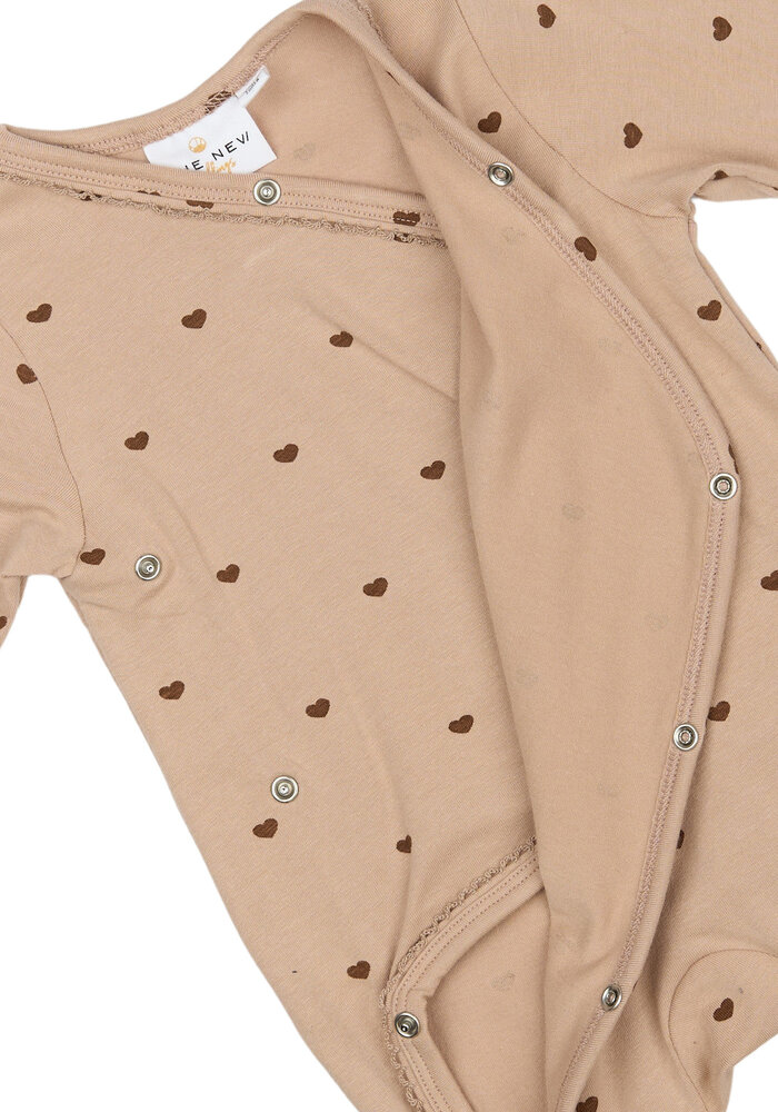 The New TNSBNova L_S Wrap Jumpsuit Humus AOP