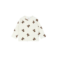 The New TNSBPaulo L_S Rib Tee Cloud Dancer AOP