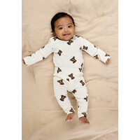 The New TNSBPaulo L_S Rib Tee Cloud Dancer AOP