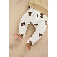 The New TNSBPaulo Rib Leggings Cloud Dancer AOP