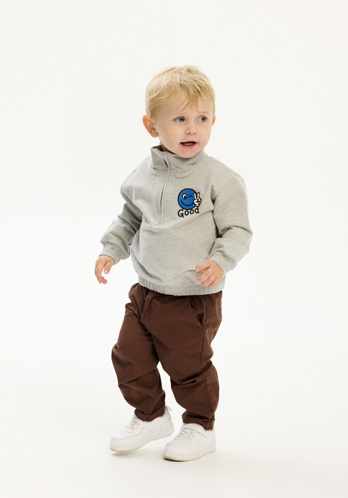 The New TNSTPal OS Sweatshirt Light Grey Melange