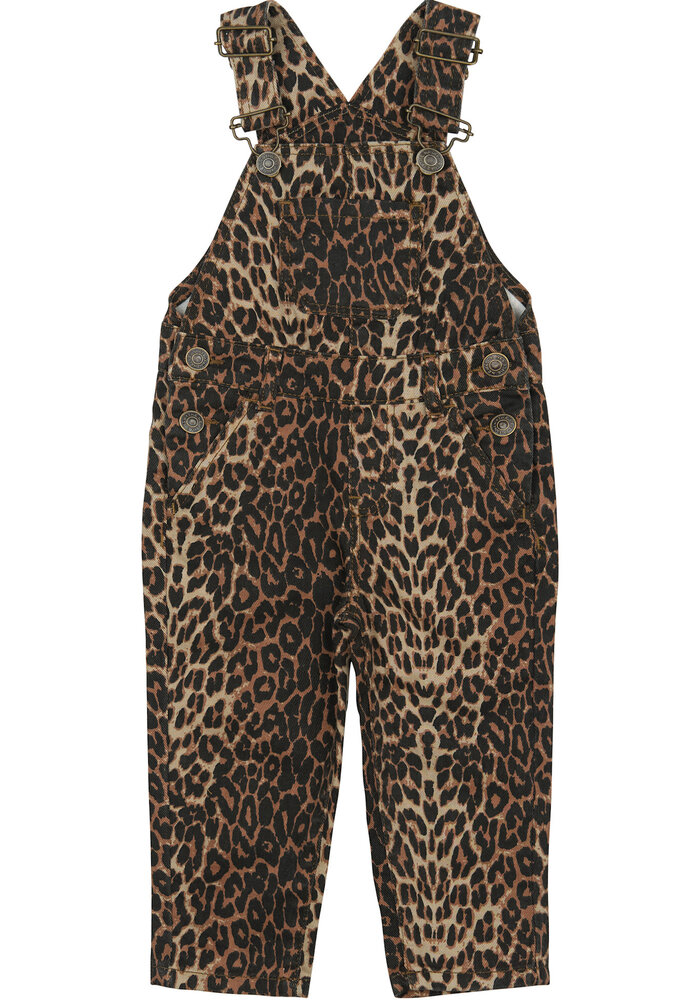 The New TNSTPaloma Denim Dungarees Feather Gray AOP