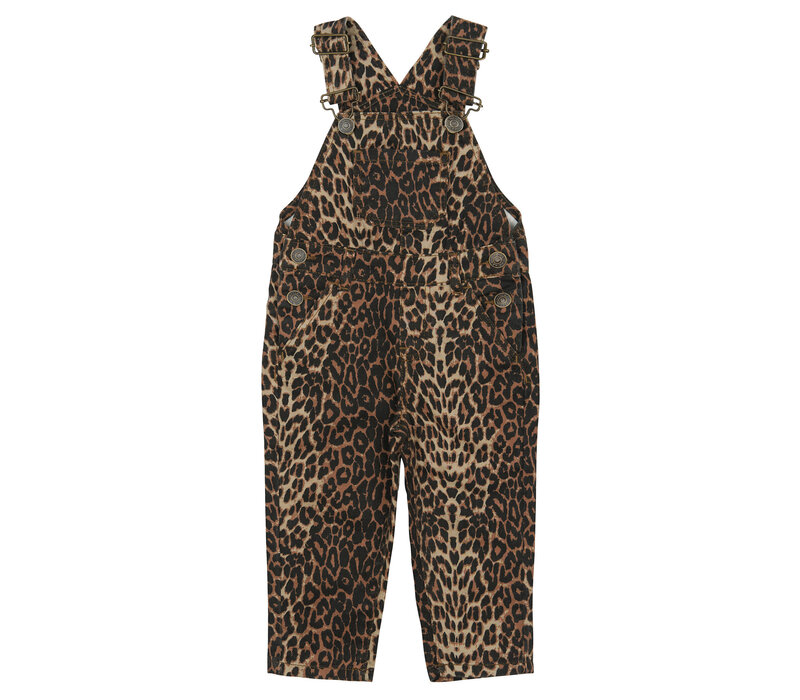 The New TNSTPaloma Denim Dungarees Feather Gray AOP