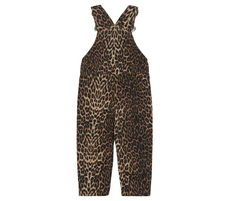 The New TNSTPaloma Denim Dungarees Feather Gray AOP