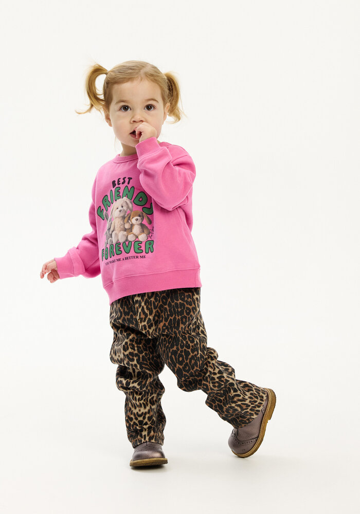 The New TNSTPaloma Straight Jeans Feather Gray AOP