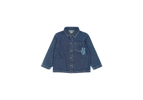 The New The New TNSTParker OS Denim Overshirt BLUE DENIM The New The New TNSTParker OS Denim Overshirt BLUE DENIM