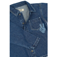 The New TNSTParker OS Denim Overshirt BLUE DENIM