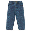 The New The New TNSTPearl Baggy Jeans Medium Blue Denim AOP