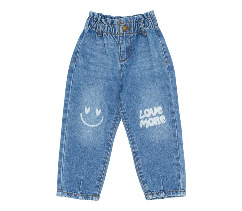 The New TNSTPida Carrot Jeans Medium Blue Denim